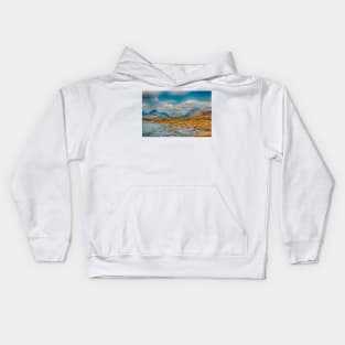 Skye, Scotland - Elgol beach Kids Hoodie